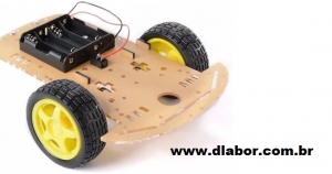 Kit  Chassi 2 Rodas Dlabor