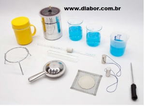 Conjunto calorimetria e termometria